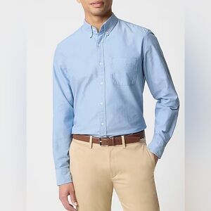 NWT J Crew Men's Slim Flex Oxford Shirt